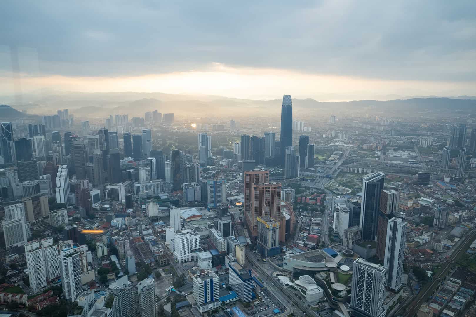 Park Hyatt KL: Uitzicht