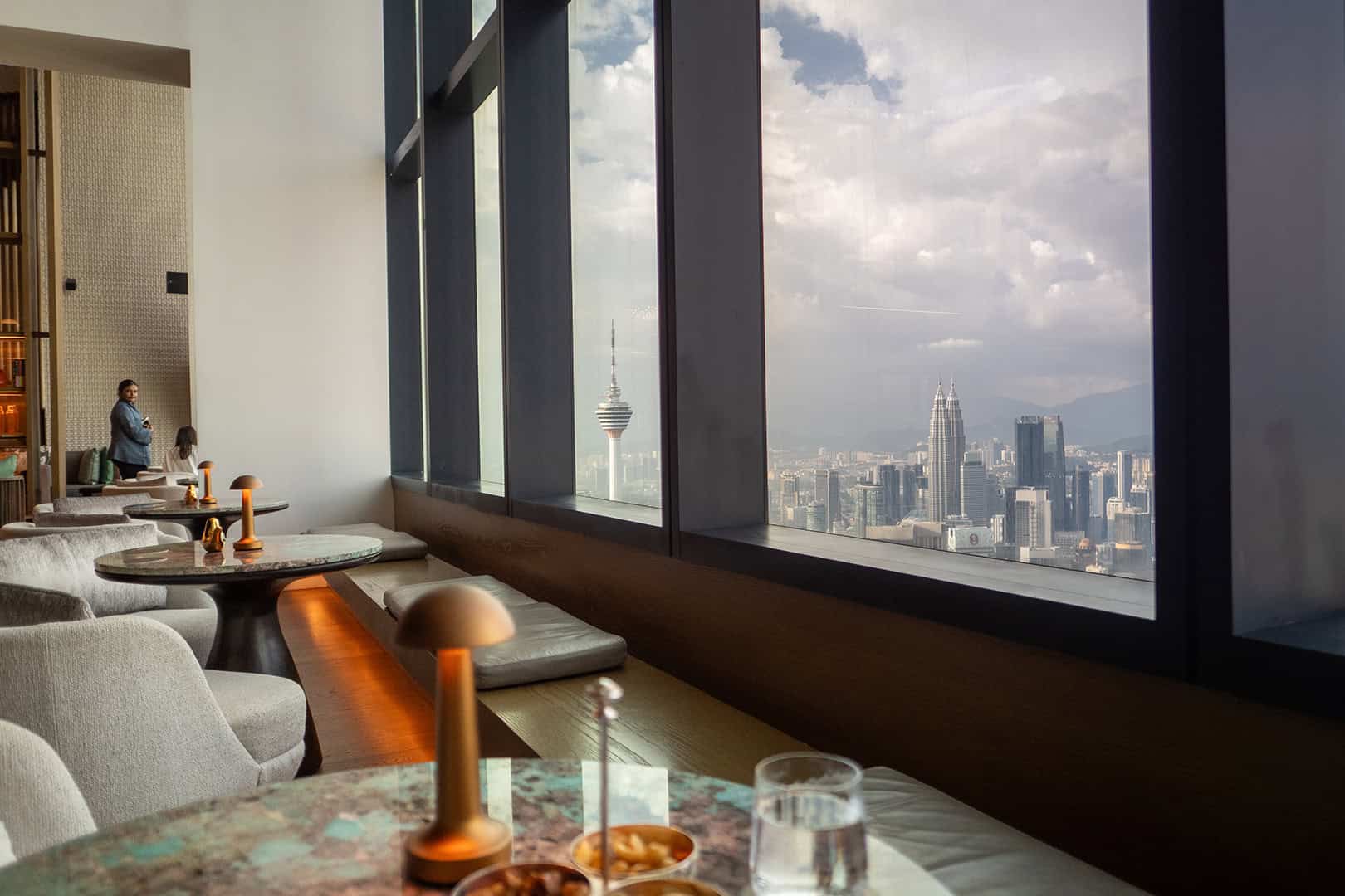 Cacao Cocktailbar Park Hyatt Kuala Lumpur: Uitzicht
