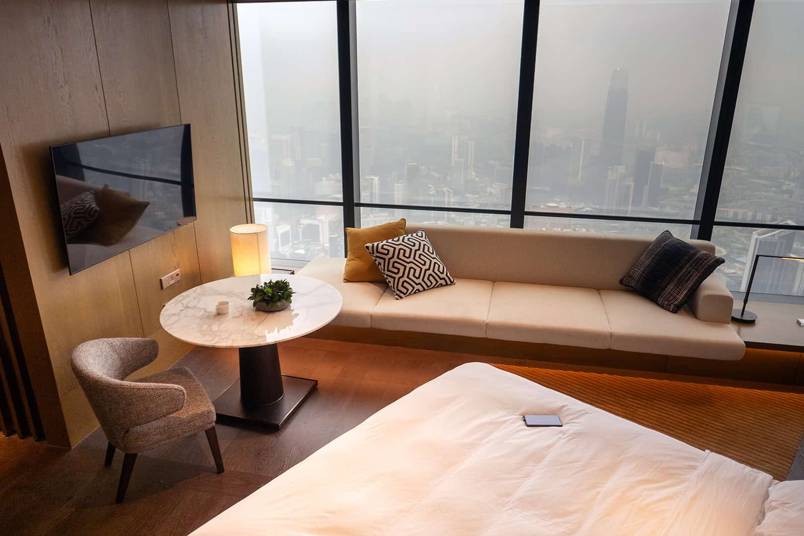 Hotelkamer Park Hyatt Kuala Lumpur: Zithoek
