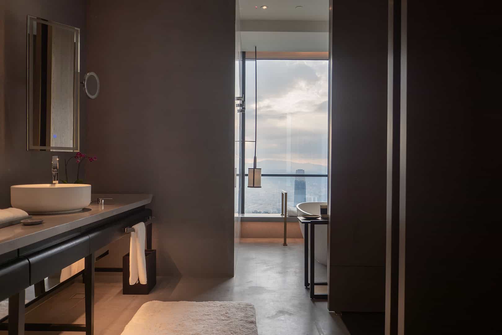 Hotelkamer Park Hyatt Kuala Lumpur: Supermooie badkamer