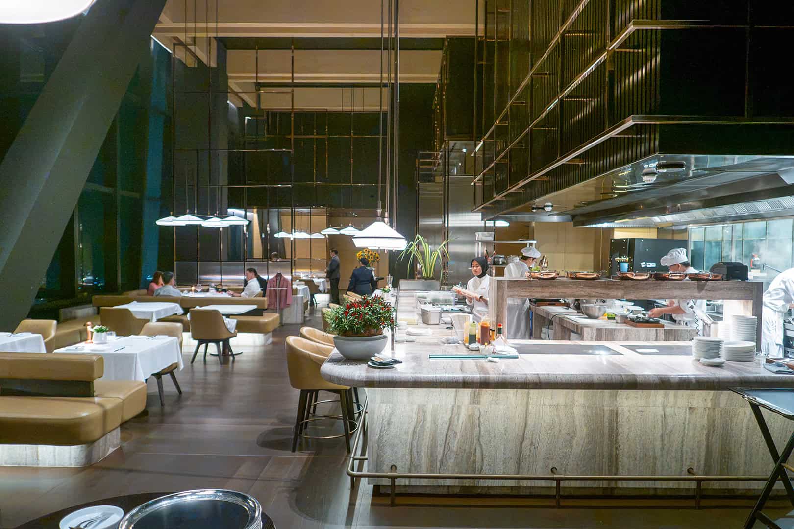 Merdeka Grill Park Hyatt Kuala Lumpur: Open keuken