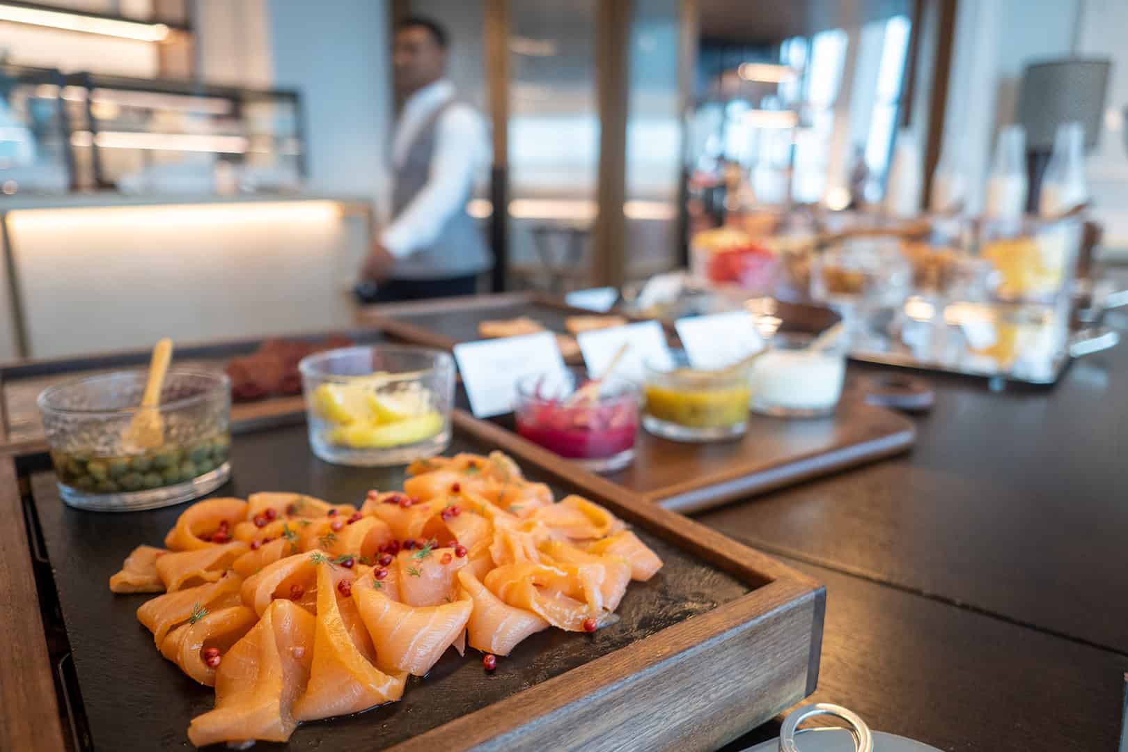 Ontbijt Park Hyatt Kuala Lumpur: Gerookte zalm