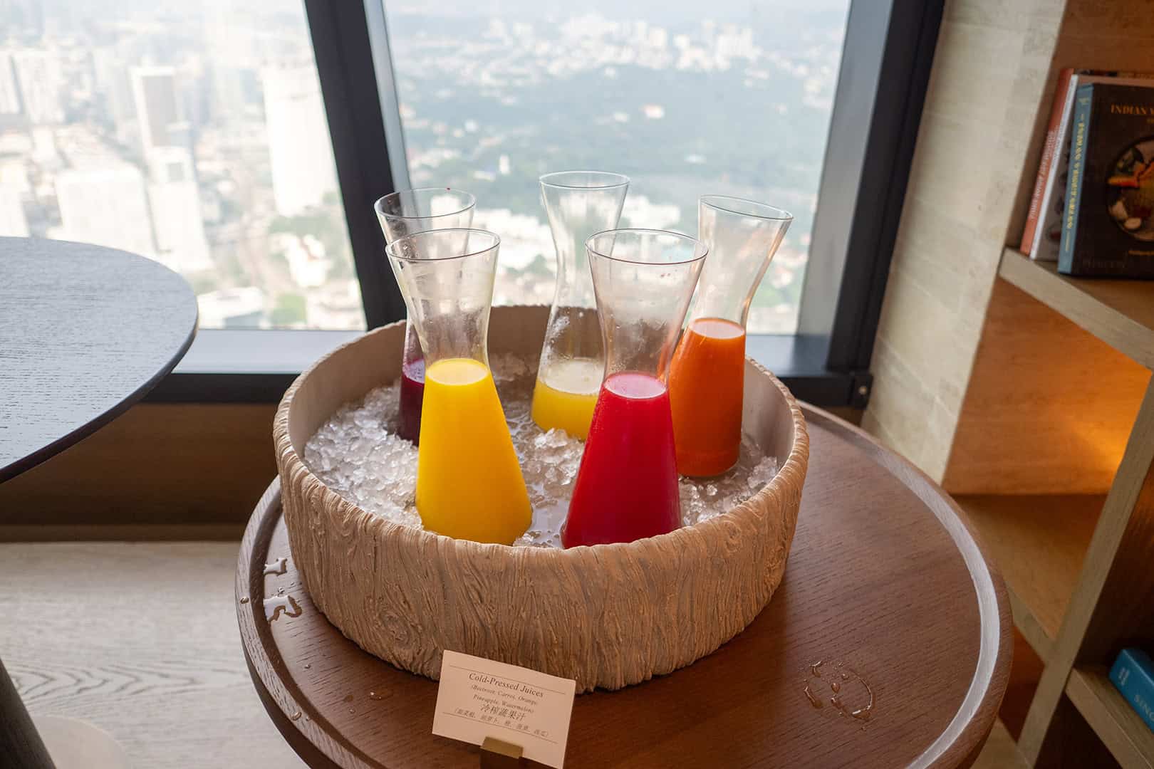 Ontbijt Park Hyatt Kuala Lumpur: Verse sapjes
