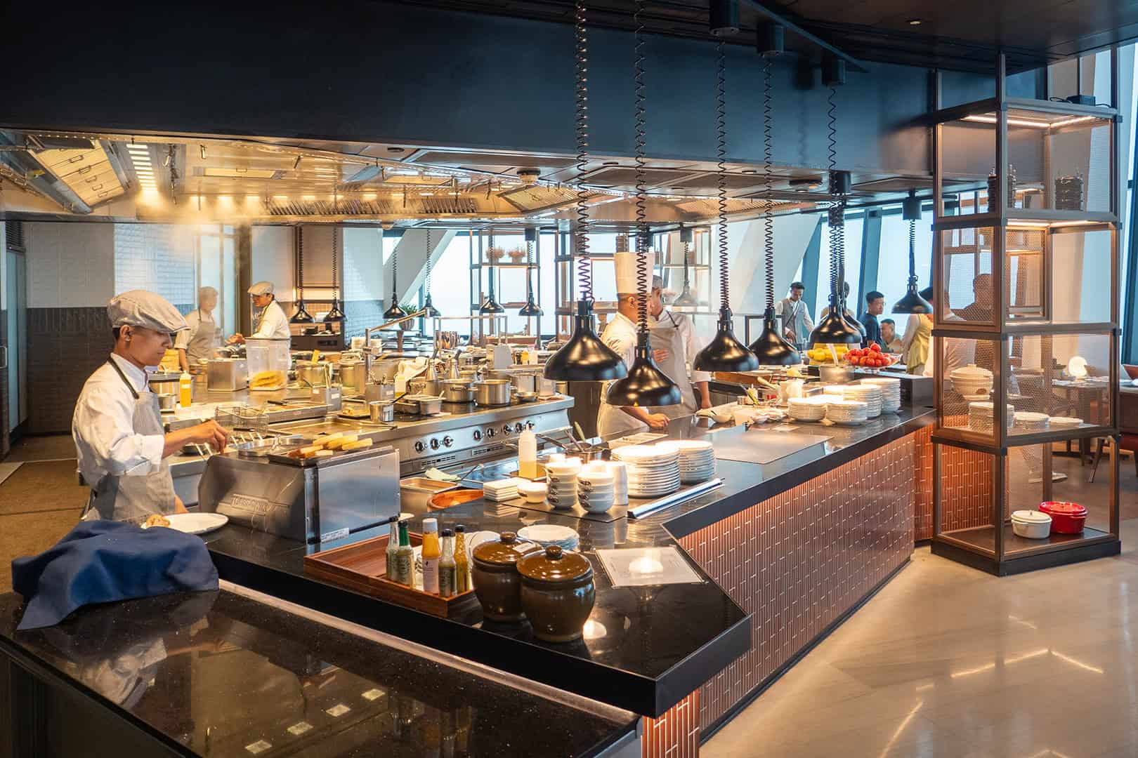 Ontbijt Park Hyatt Kuala Lumpur: Keuken