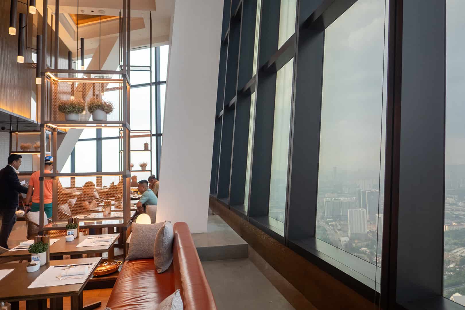 Ontbijt Park Hyatt Kuala Lumpur: Ontbijt met uitzicht