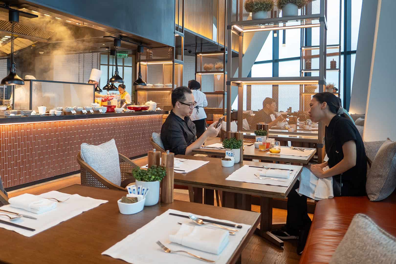 Ontbijt Park Hyatt Kuala Lumpur: Restaurant