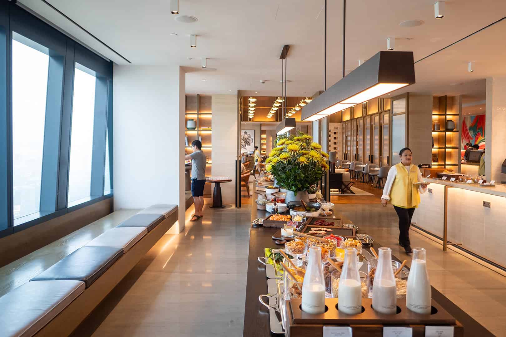 Ontbijt Park Hyatt Kuala Lumpur: Zuivel en granen