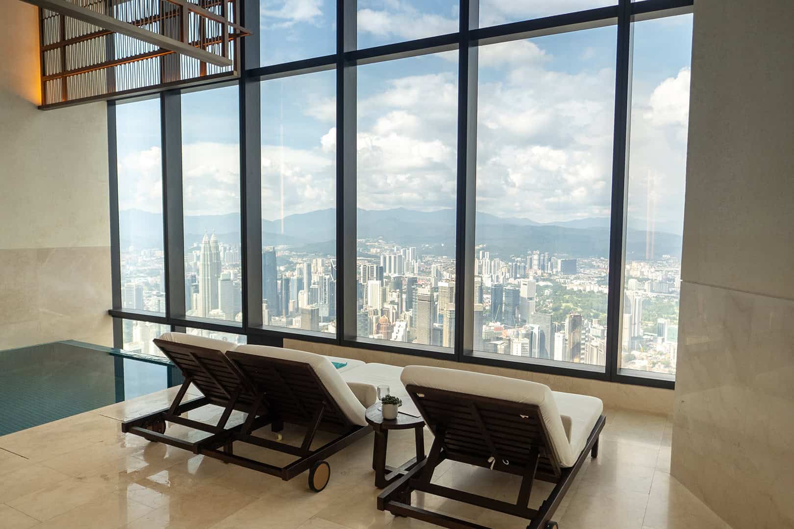 Zwembad Park Hyatt Kuala Lumpur: Uitzicht