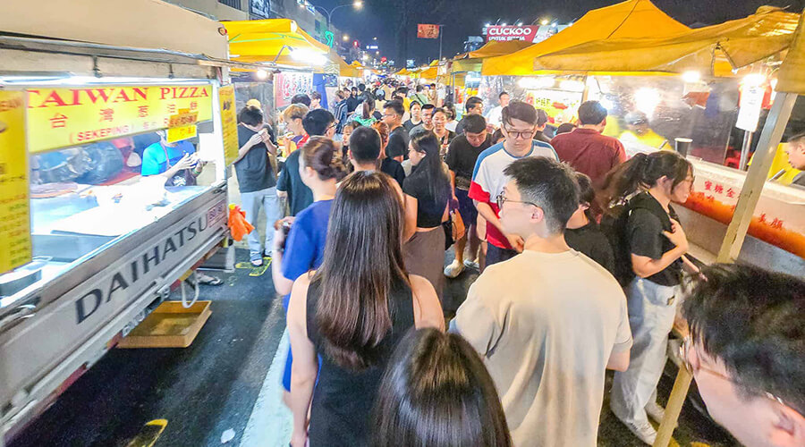 Taman Connaught avondmarkt