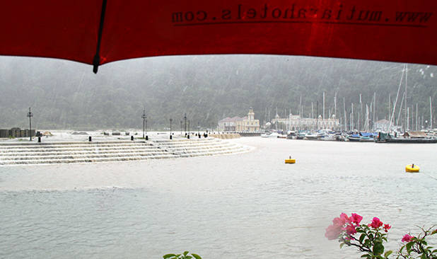 Regenseizoen westzijde schiereiland