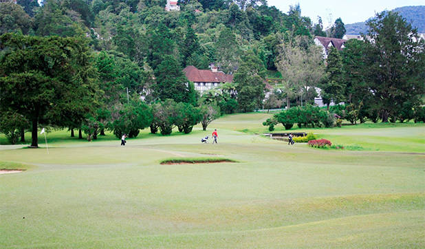 Golfbaan in Cameron Highlands