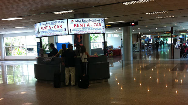 Verhuurloket op Langkawi airport