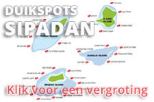 Kaart Sipadan eiland