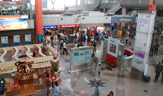 KL Sentral treinstation 3