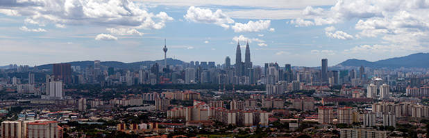 Panorama van Kuala Lumpur 1