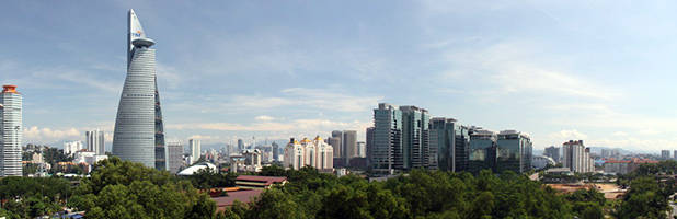 Panorama van Kuala Lumpur 2