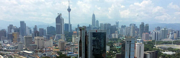 Panorama van Kuala Lumpur 3