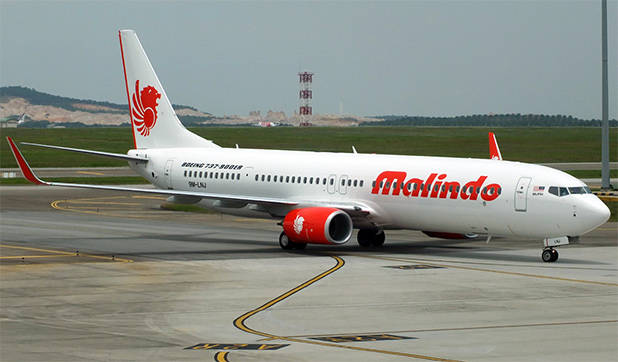 Luchtvaartmaatschappij Malindo Air 1