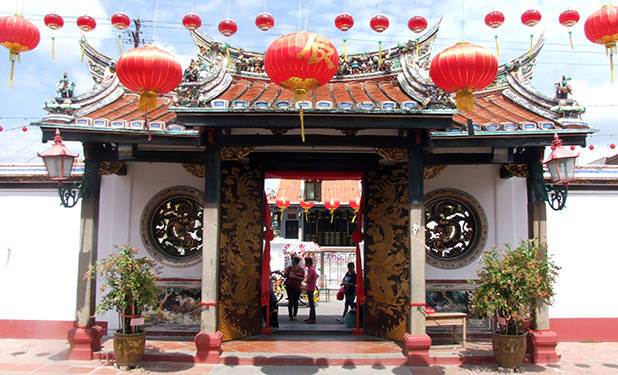 Schitterende Chinese tempel