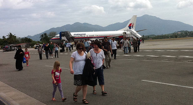 Per vliegtuig reizen tussen Kuala Lumpur en Langkawi