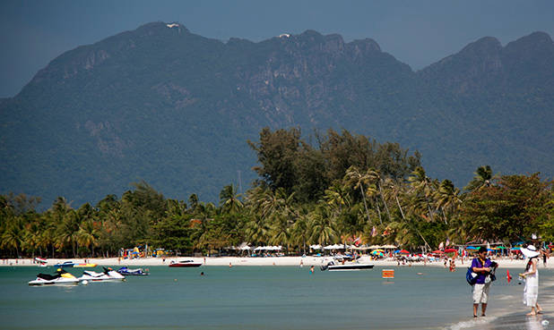 Pantai Cenang strand 2