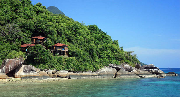 Schitterend bountyeiland Tioman