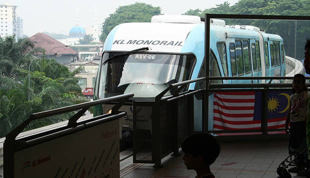 Monorail in Kuala Lumpur 3