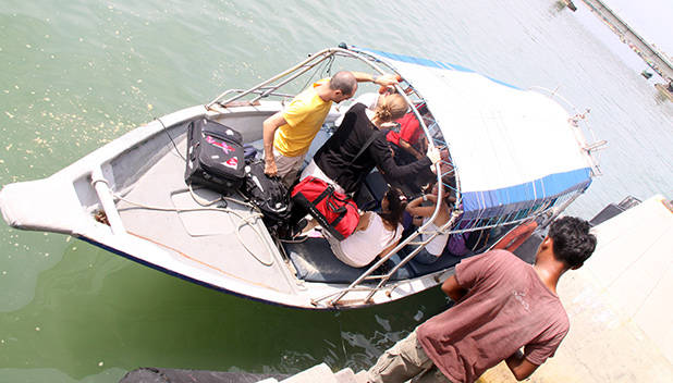 Met de boot naar Perhentian