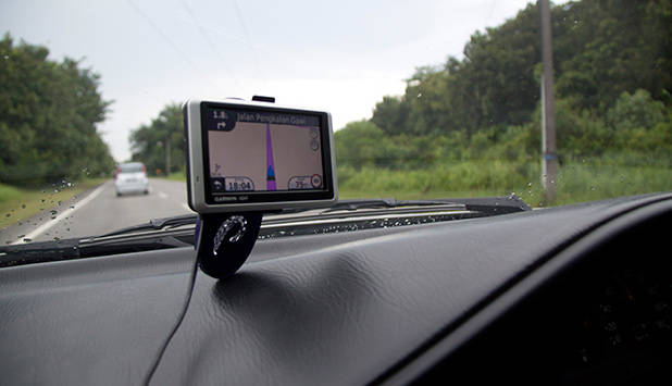 GPS in huurauto