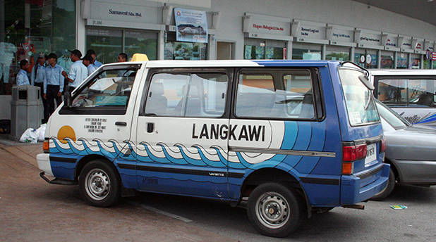 Taxi op Langkawi