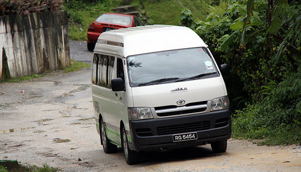 Van Cameron Highlands naar Penang