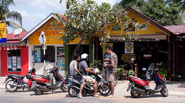 Brommer op Langkawi