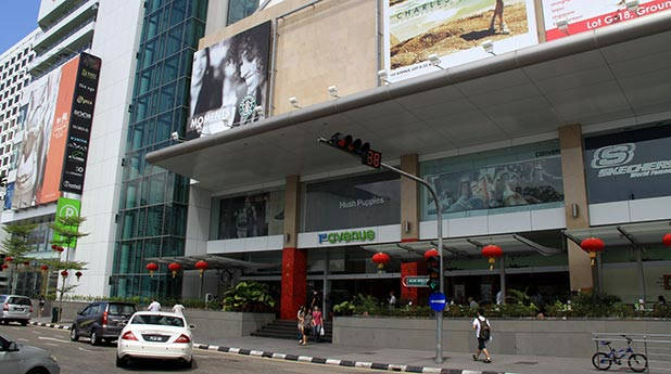 Winkelen op Penang