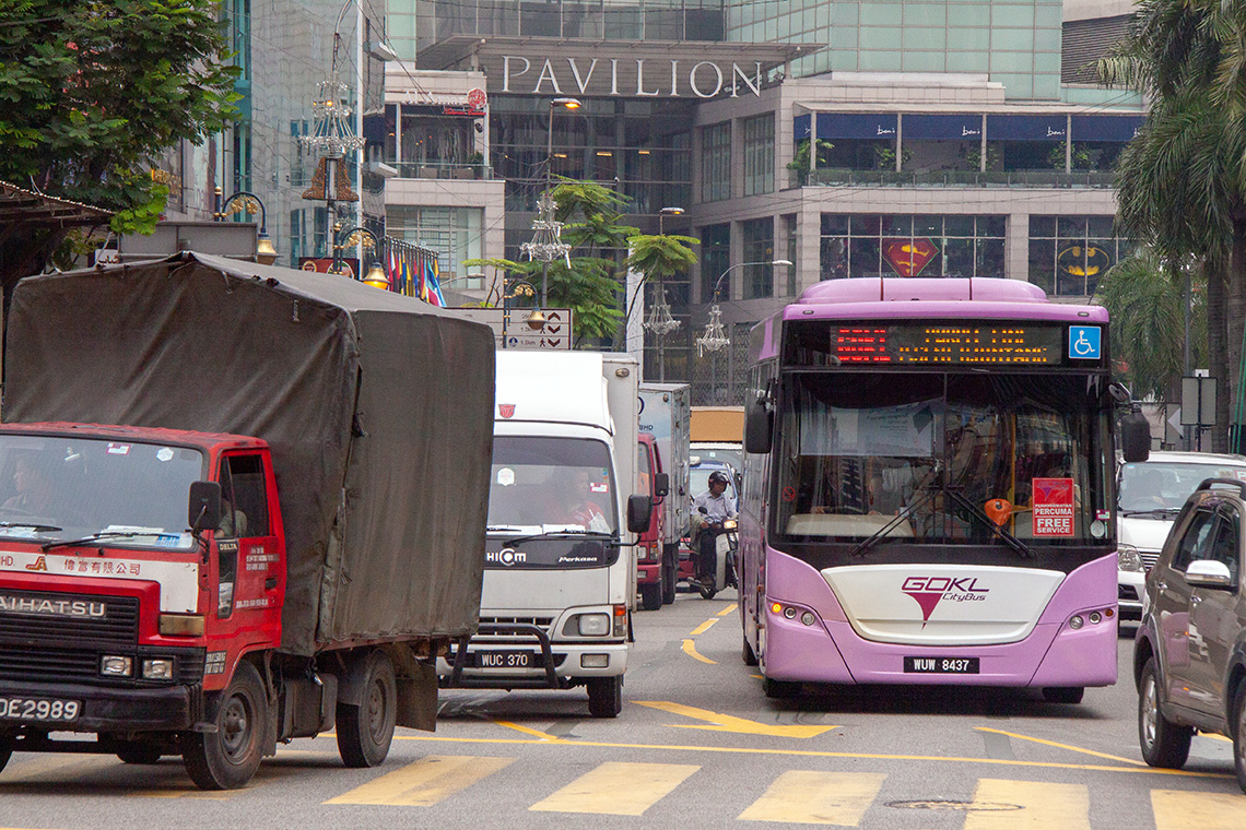 GOKL City Bus in Kuala Lumpur