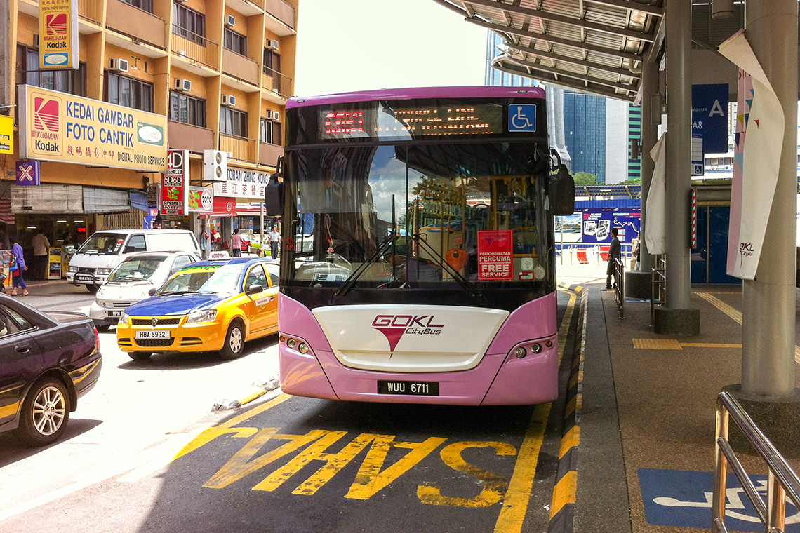 GOKL City Bus in Kuala Lumpur