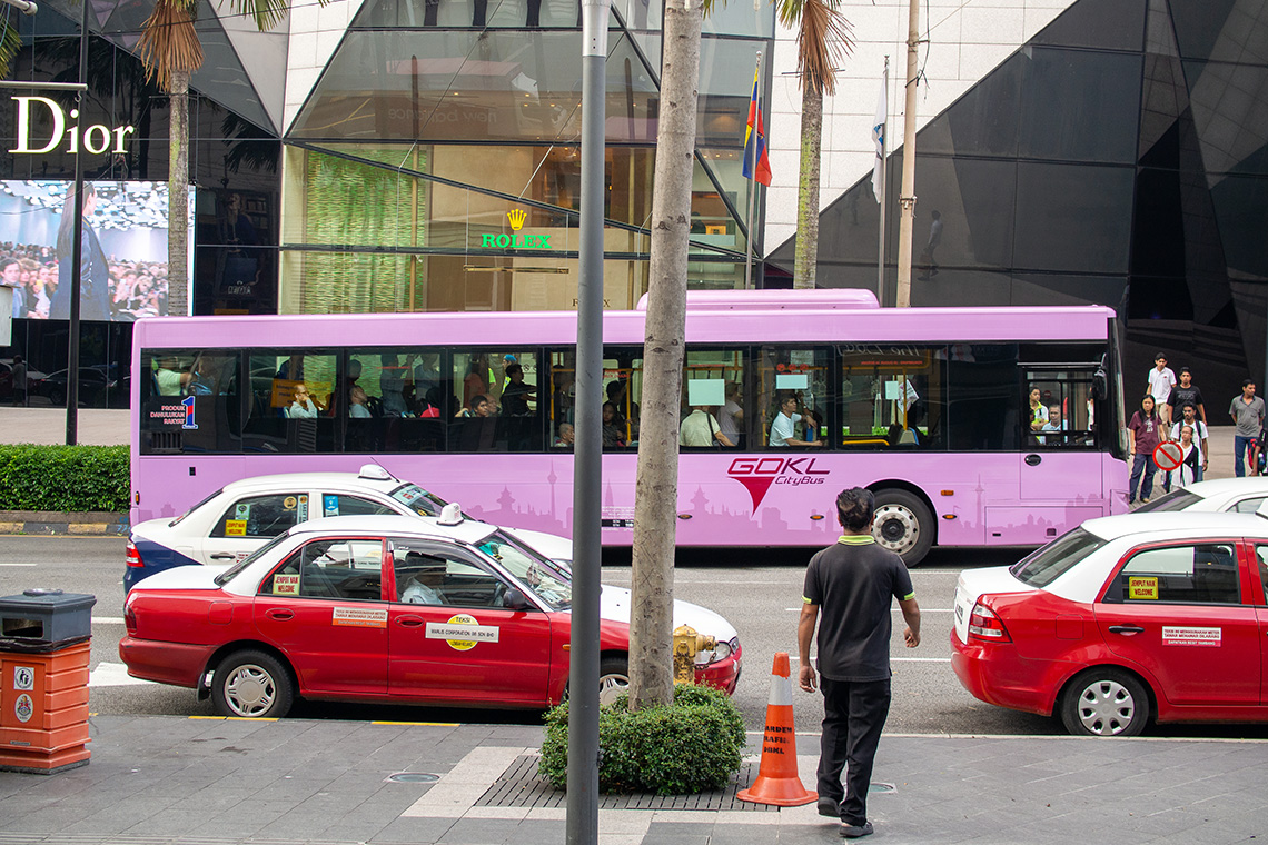 GOKL City Bus in Kuala Lumpur