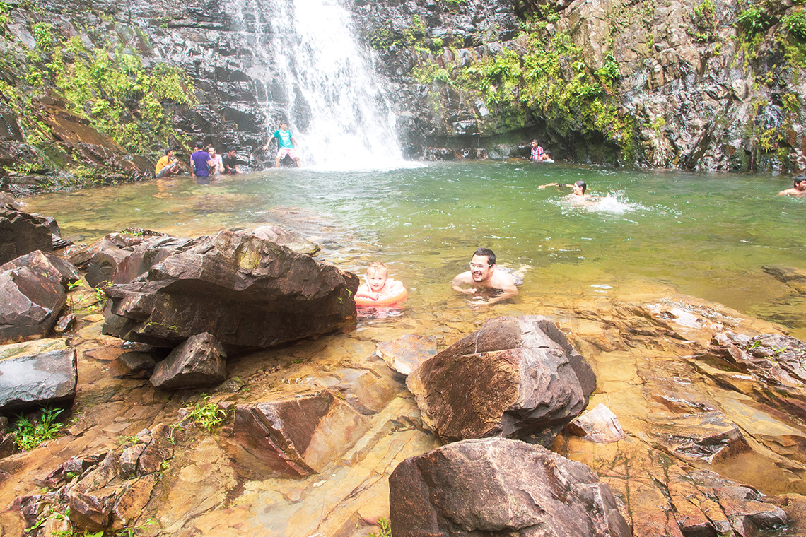 Watervallen op Langkawi