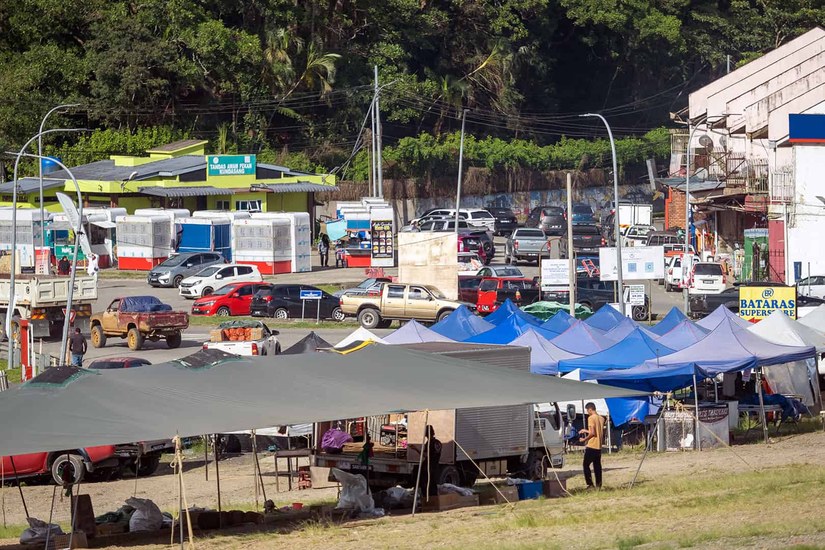 Dagmarkt Sundakan Kinabalu National Park