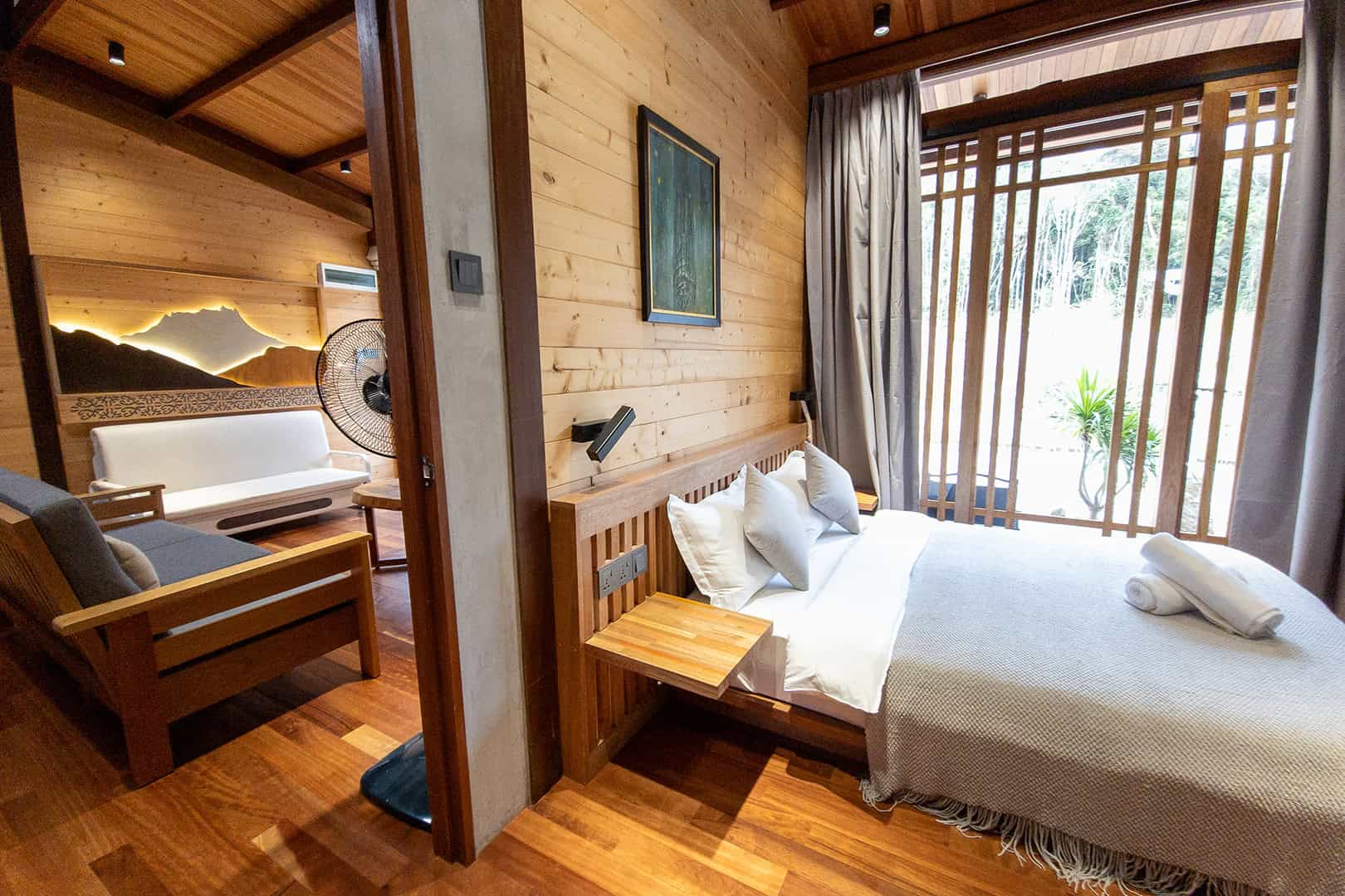 Slaapkamer appartement Mesilau, Kinabalu National Park