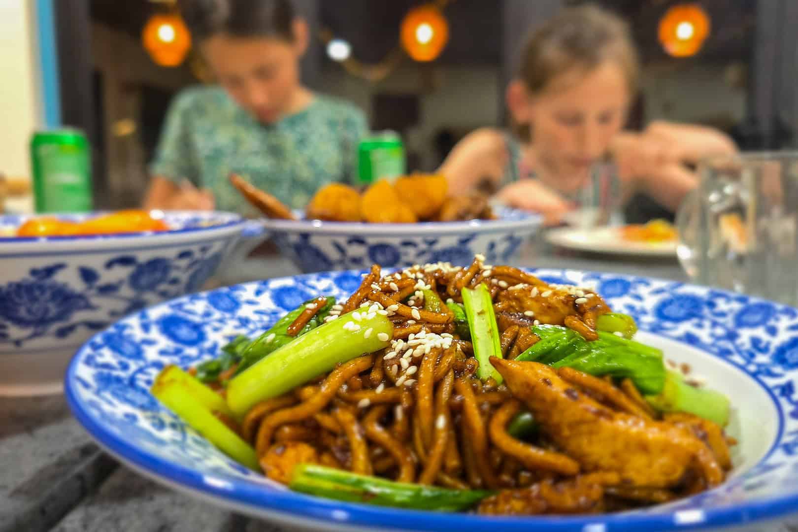 Heerlijk peranakan eten in Mesilau, Kinabalu National Park