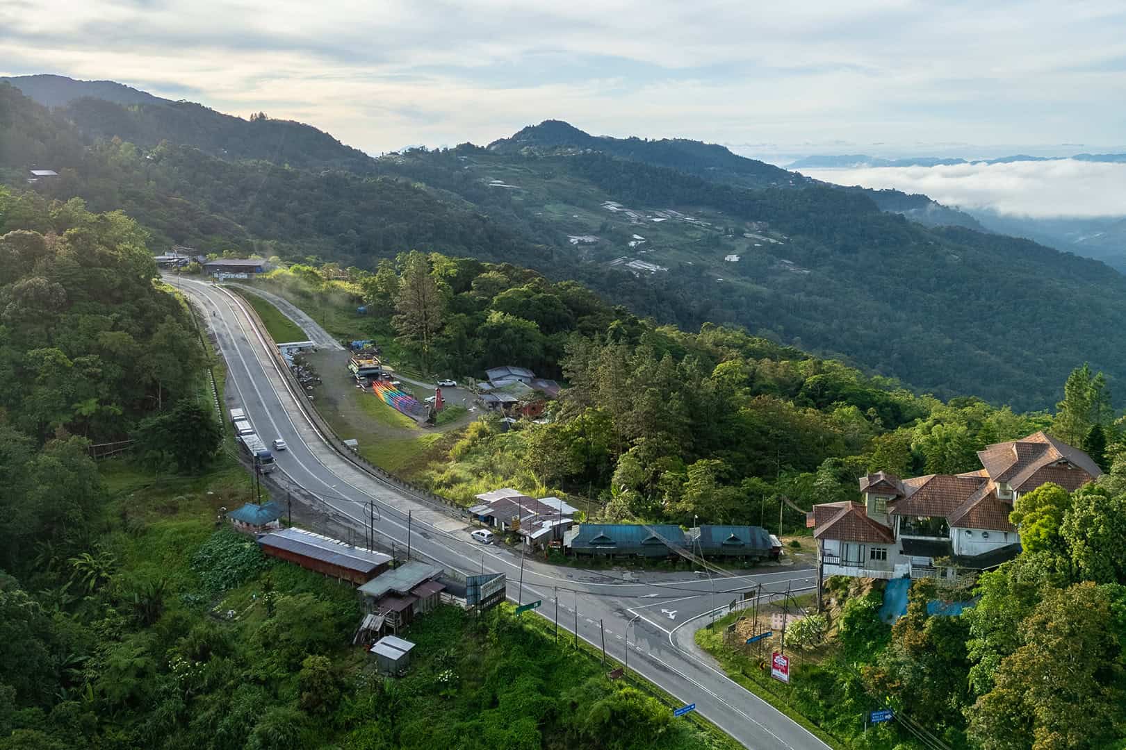 Wegen in Kinabalu National Park