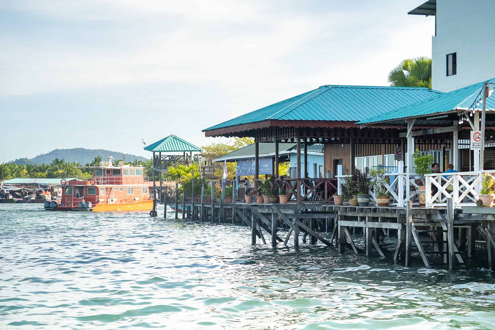 Visrestaurant Semporna