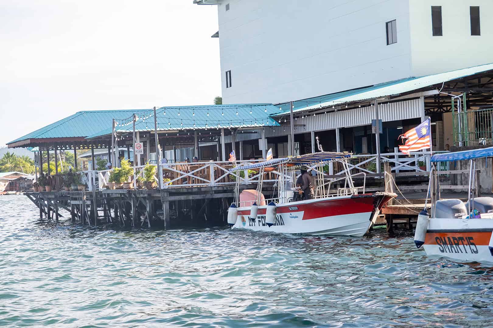 Bootjes bij Seafest Semporna