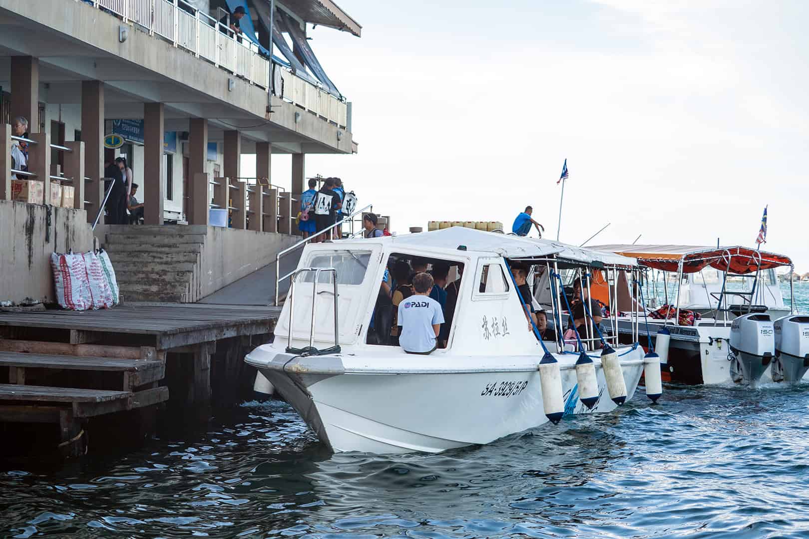 Bootjes bij Seafest, Semporna