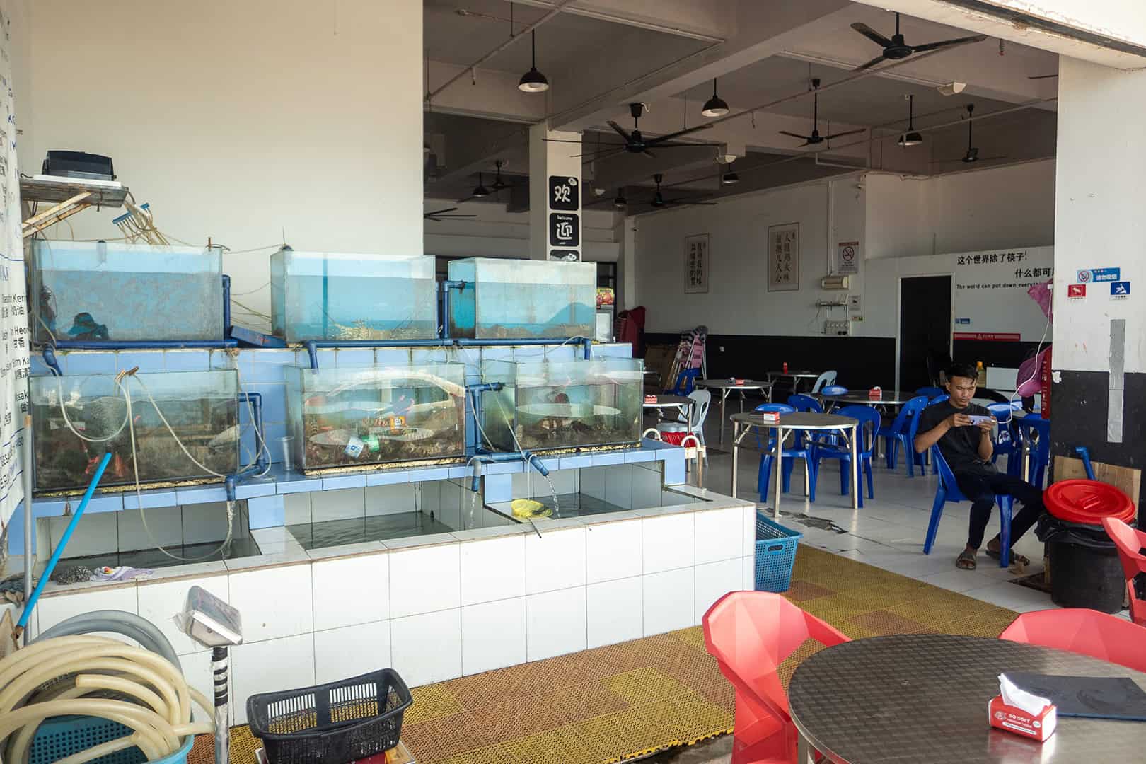 Visrestaurant Semporna