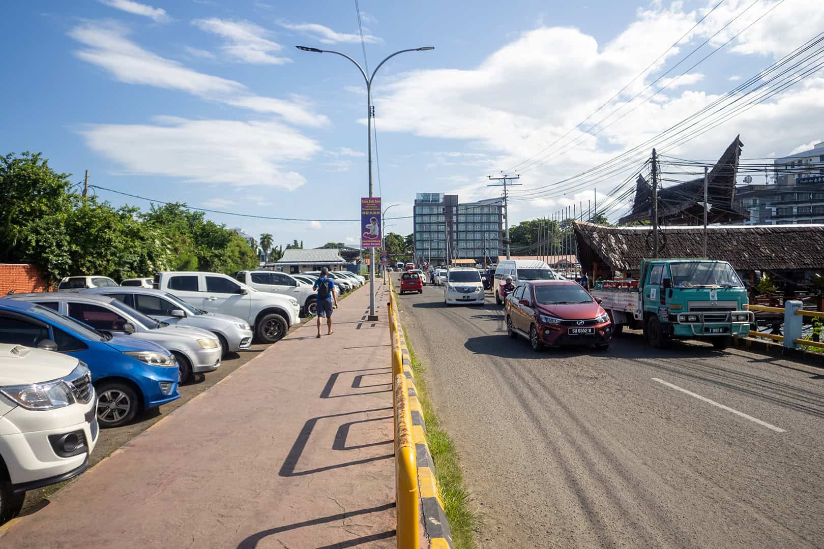 Wandelen door Semporna